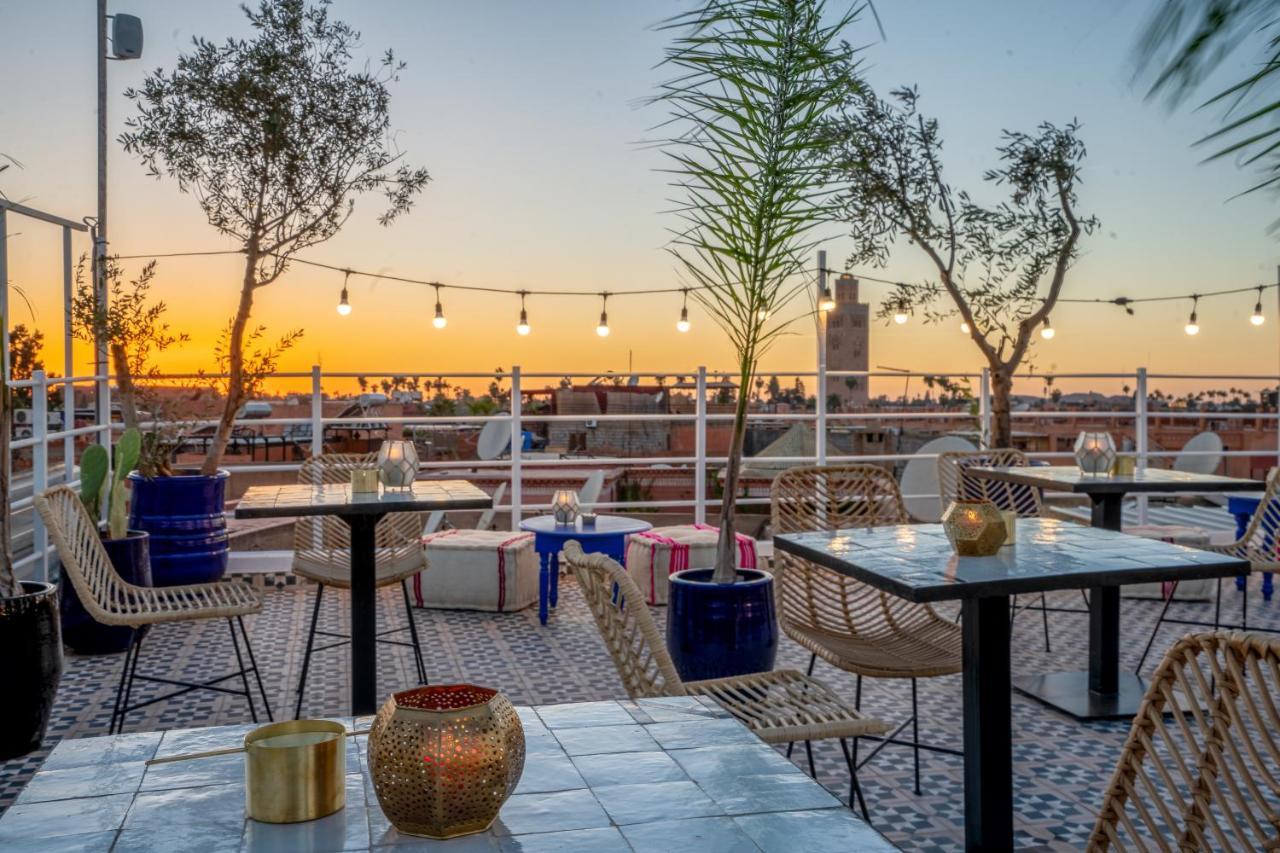 Les Terrasses Du Zwen Zwen Riad & Spa 马拉喀什 外观 照片