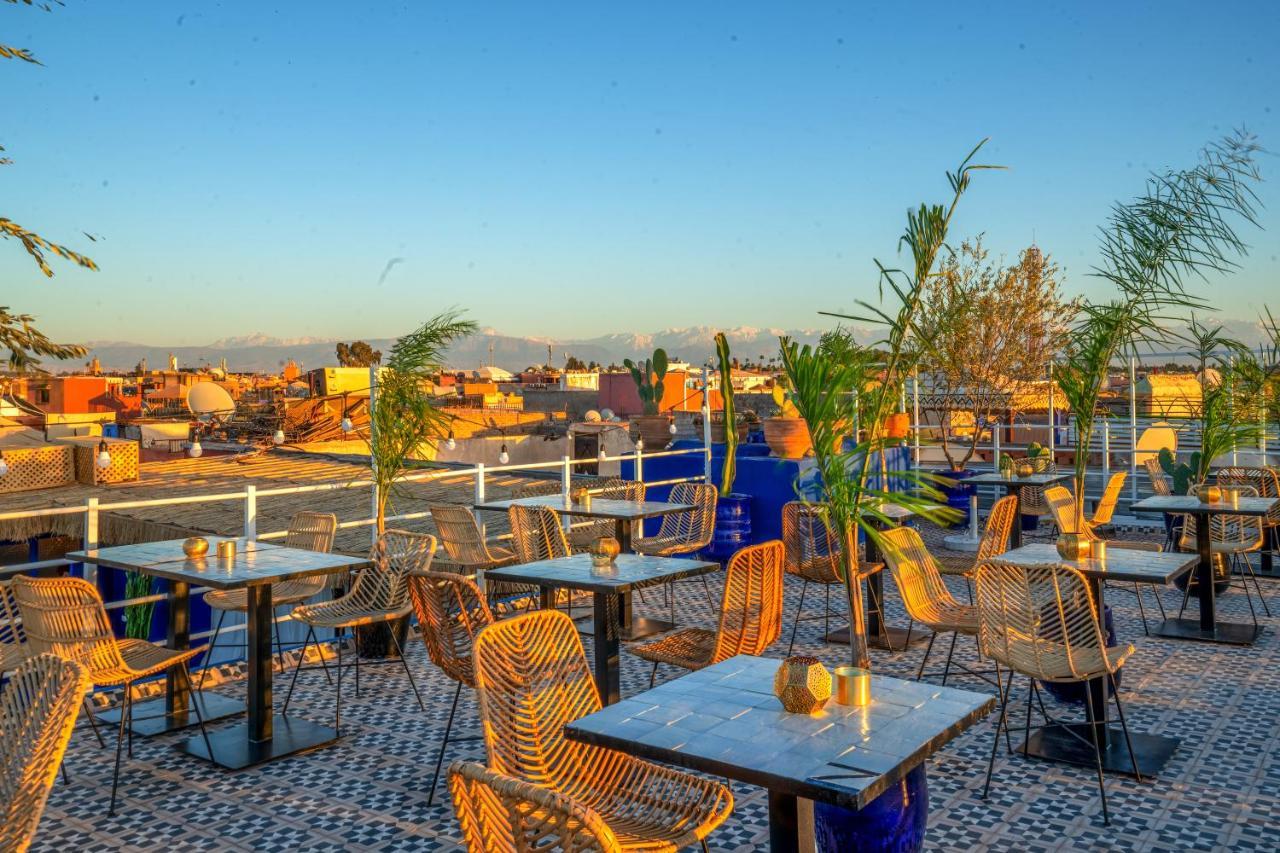 Les Terrasses Du Zwen Zwen Riad & Spa 马拉喀什 外观 照片